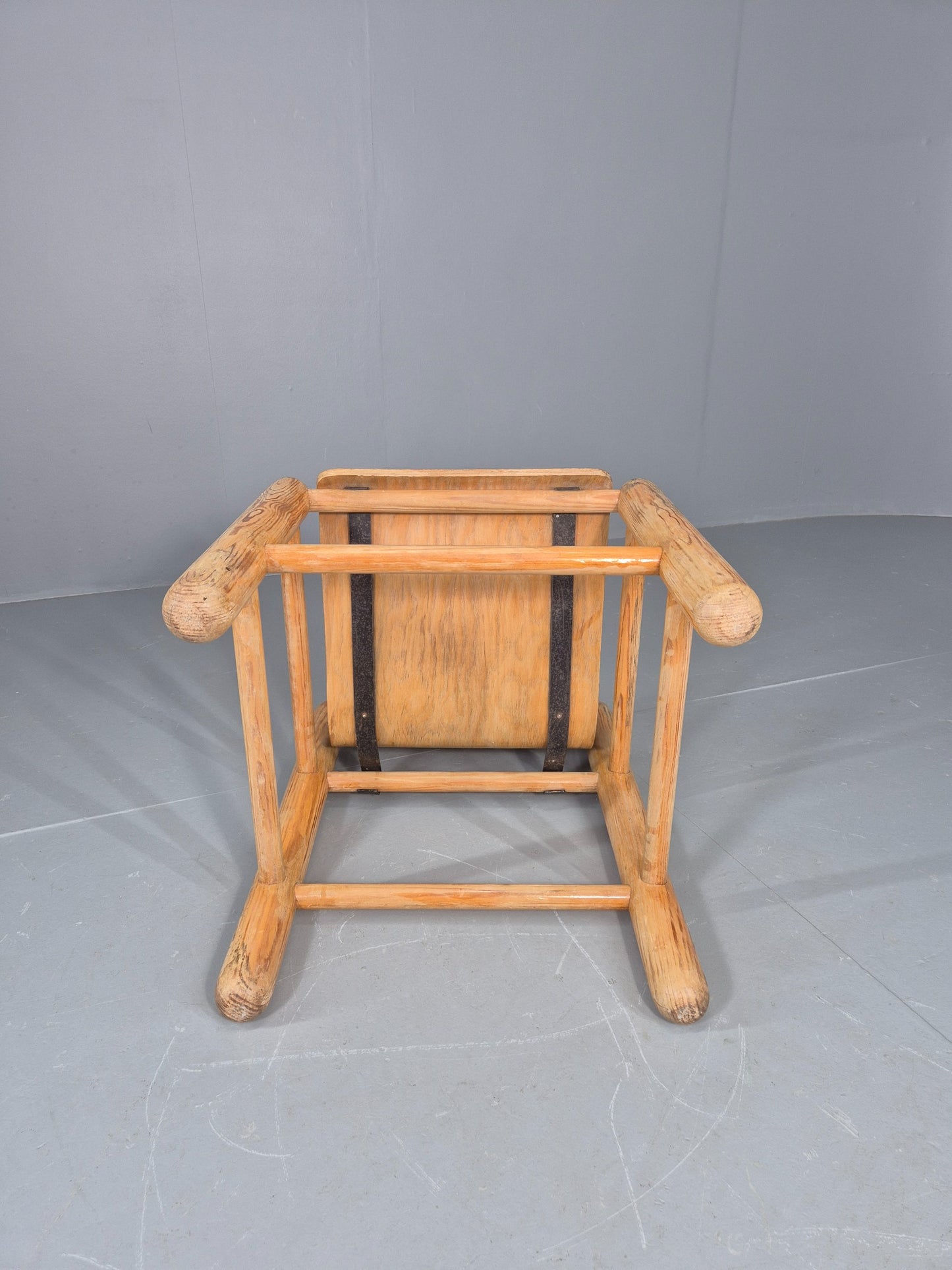 Vintage Brutalist Getama Chair Friis and Nielsen design 1970s Retro Eb12546