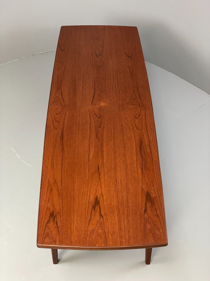 Vintage Coffee Table Teak 1960s By Punch Design Inc Canada Mid Century EB12630