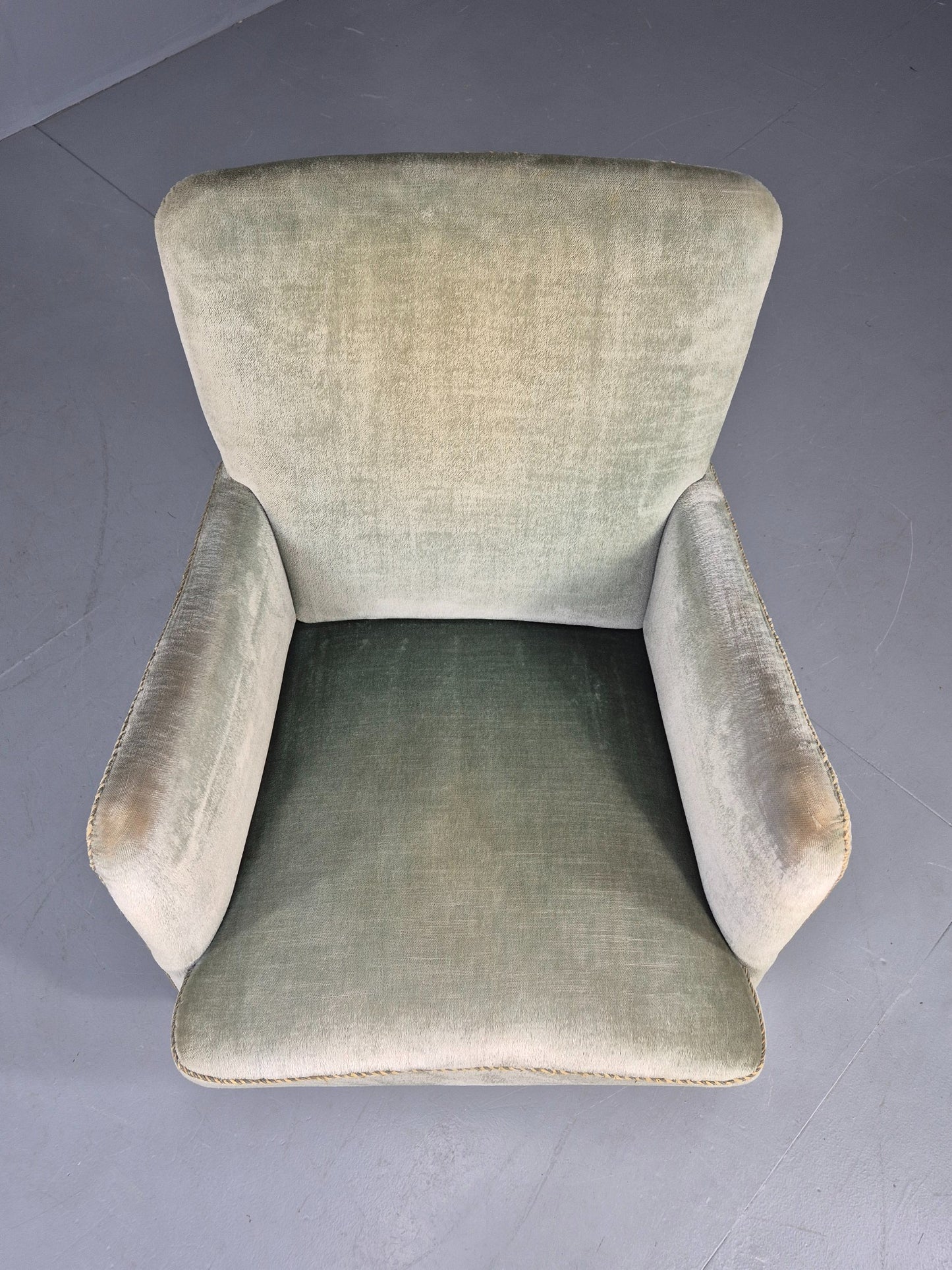 Vintage Mid Century Lounge Chair Danish Design Original 1950s Retro  EB12683