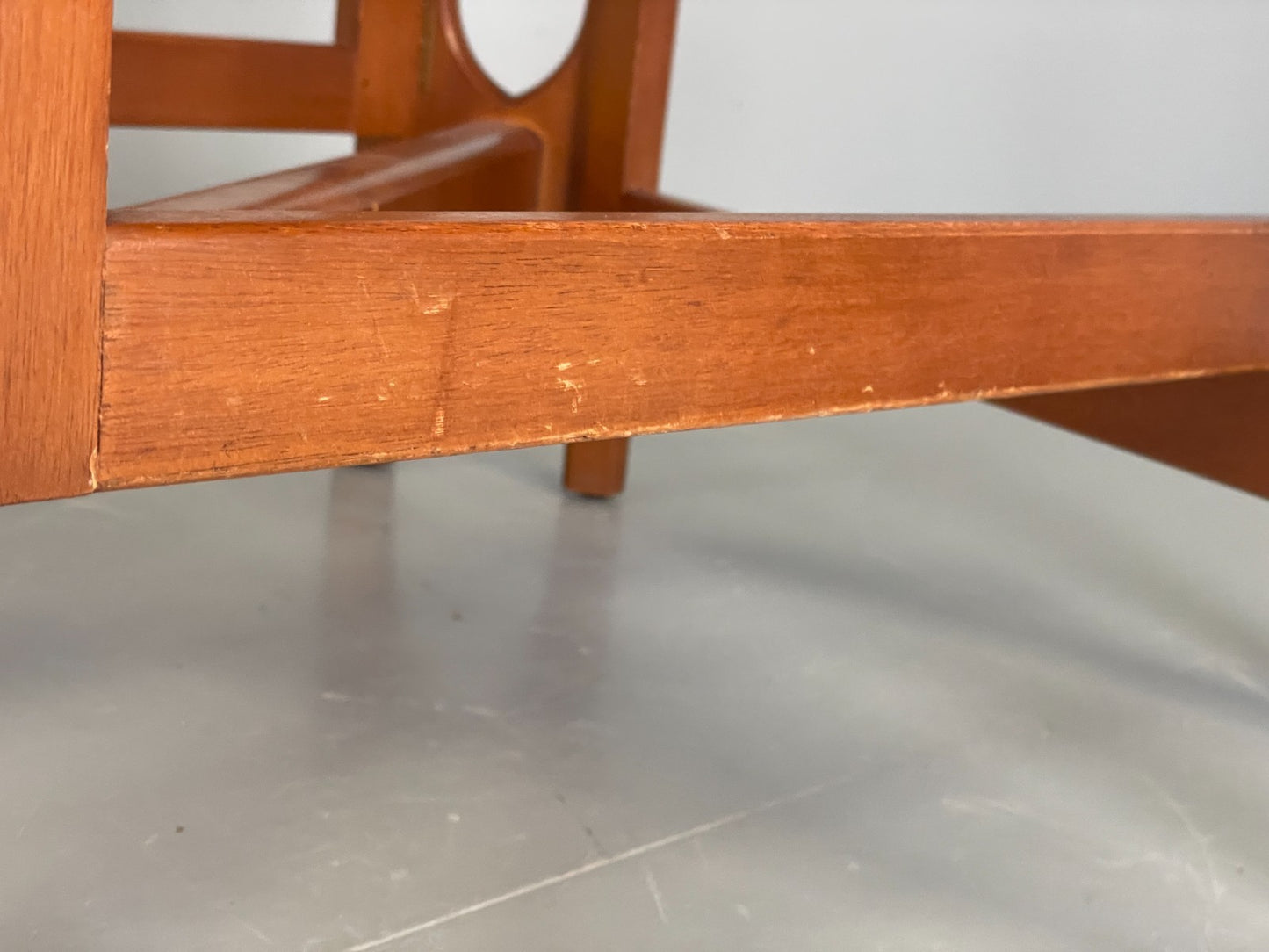 Vintage Teak Dropleaf Table By Jentique 1960s Oval Beech Retro EB11695 MWOO