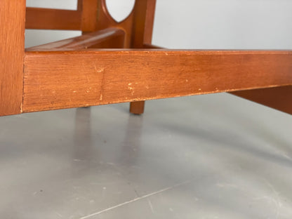 Vintage Teak Dropleaf Table By Jentique 1960s Oval Beech Retro EB11695 MWOO
