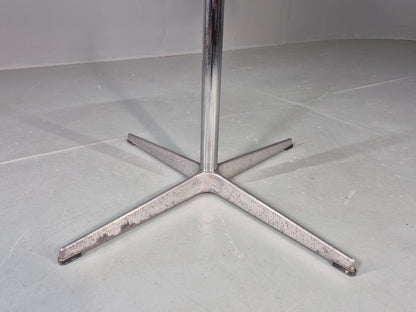 Vintage Fritz Hansen Circular Side Table Arne Jacobsen Design EB13005