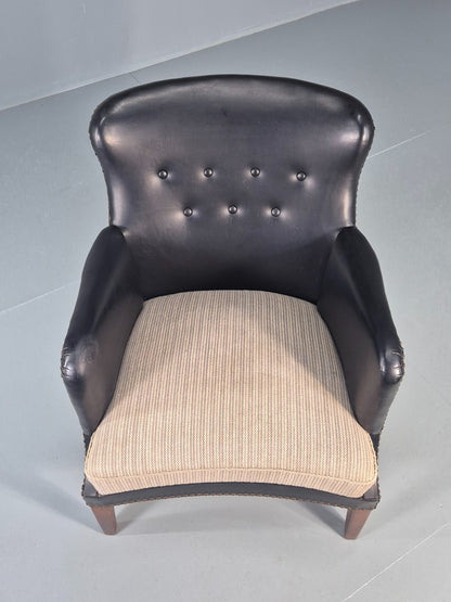 Vintage Danish Mid Century Armchair 1950s Design Organic Modernism Retro EB12192