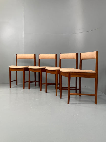 Vintage McIntosh Dining Table & 4 Chairs Teak Mid Century Retro Extending 12814