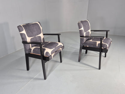2 Vintage 1960s Lounge Chairs Parker Knoll New Upholstery EB11847