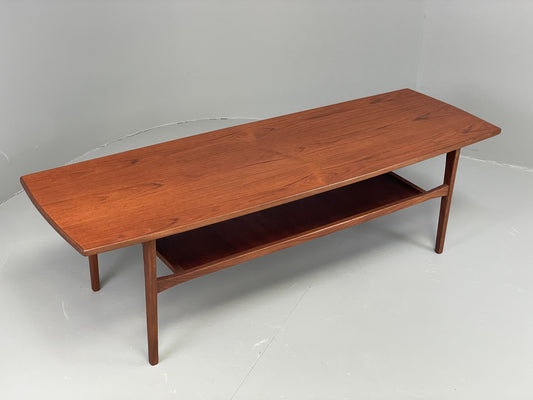Vintage Coffee Table Teak 1960s By Punch Design Inc Canada Mid Century EB12630