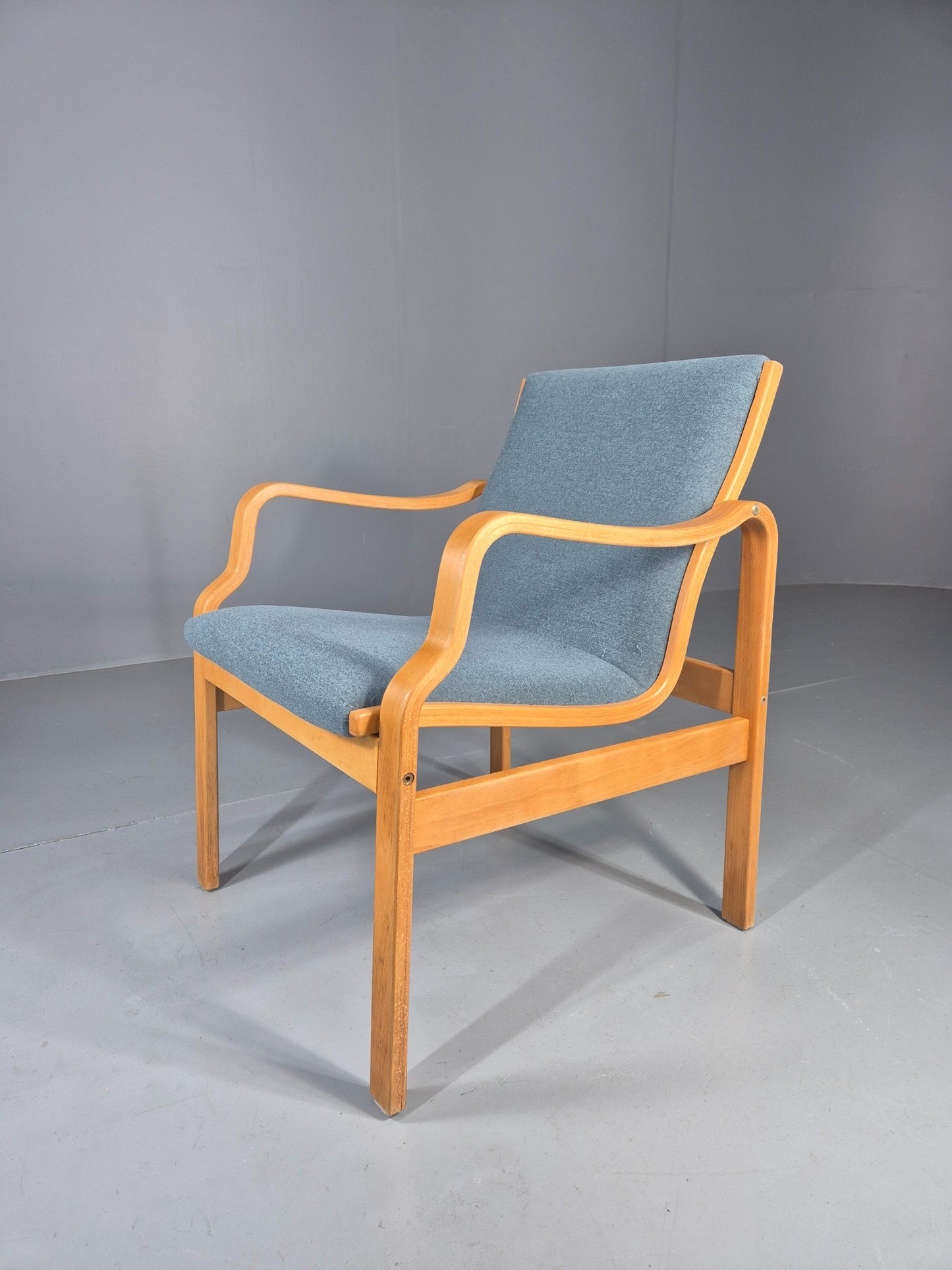Vintage Danish Lounge Chair Farstrup New Upholstery MCM Retro EB12002