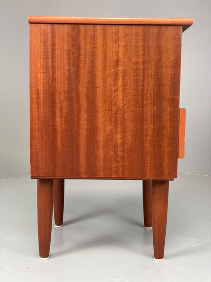 Vintage Teak Bedside Cabinet By Shreiber Mid Century Drawer Retro 1960s EB13166