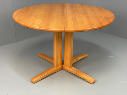 Vintage Extending Dining Table By Yngve Ekstrom For Stolab Swedish 1990s EB12885