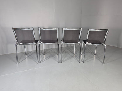 4 Alias High Frame Stacking Chair Italian Design Alberto Meda EB12864