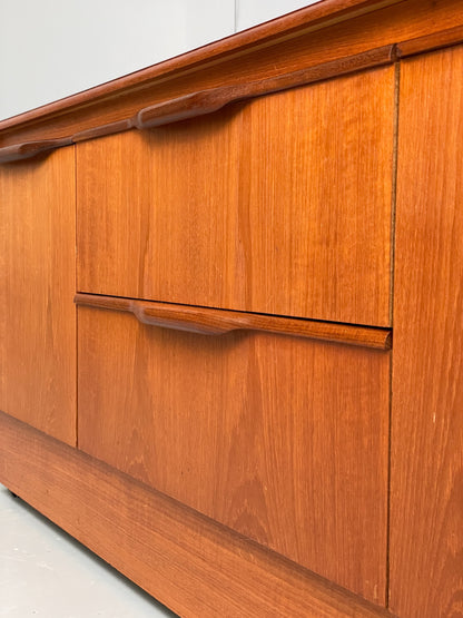Vintage Teak Sideboard 1970s Retro Mid Century Drawers TV Unit EB12627