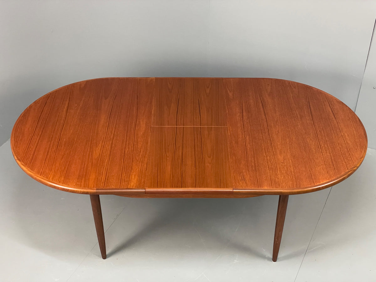 Vintage G Plan Dining Table Oval Teak Fresco Range 1960s EB13146