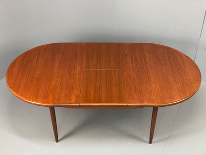 Vintage G Plan Dining Table Oval Teak Fresco Range 1960s EB13146