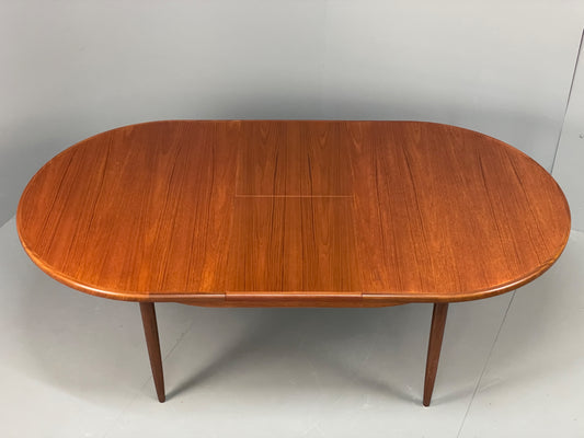 Vintage G Plan Dining Table Oval Teak Fresco Range 1960s EB13146