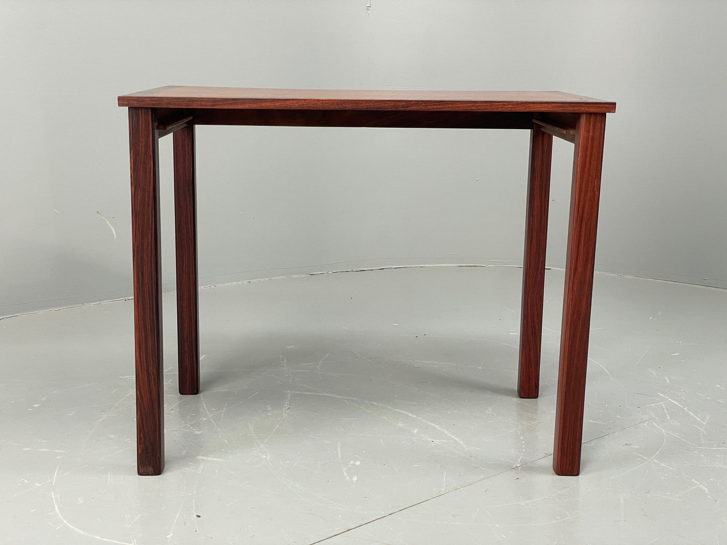 Vintage Danish Coffee Table 1960s Darkwood Mid Century Modern EB12280