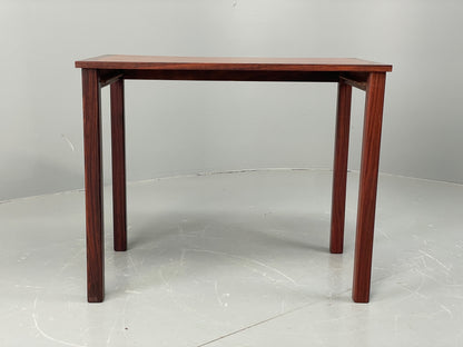Vintage Danish Coffee Table 1960s Darkwood Mid Century Modern EB12280