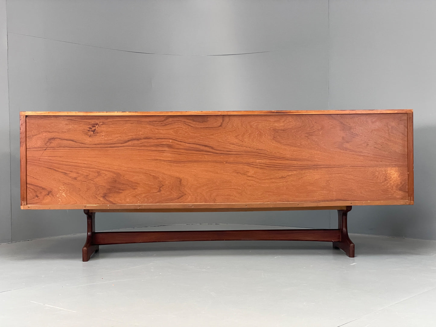 Vintage Teak Sideboard Vanson Mid Century 1960s Walnut Retro Shelving EB12881