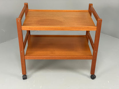 Vintage Teak Drinks Trolley Retro 1970s Mid Century By BRDR Furbo EB12826