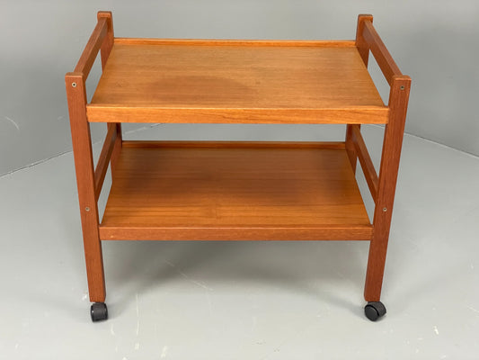 Vintage Teak Drinks Trolley Retro 1970s Mid Century By BRDR Furbo EB12826