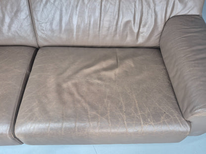 Vintage 3 seater sofa Leather Upholstery Modern Design EB12478