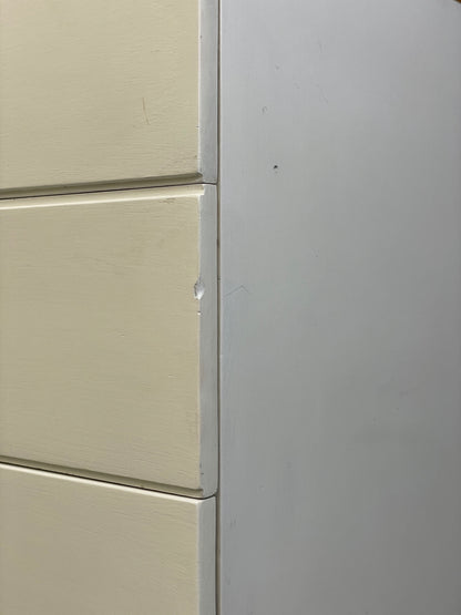 Vintage Chest Of Drawers By Uniflex Teak Retro 1960s Mid Century White EB12961