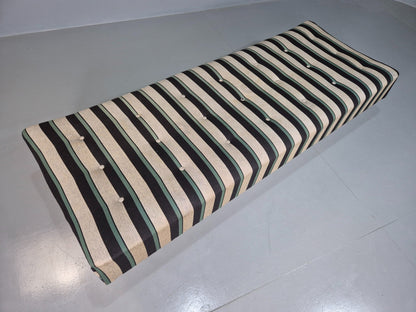 Vintage Danish Mid Century Day Bed Original Wool Upholstery 1950s Retro  EB07219