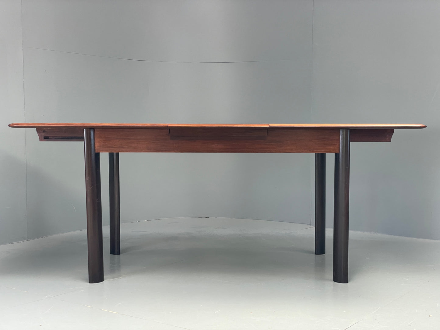 Vintage Walnut Dining Table Extending Mid Century 1960s Sprung Retro EB12291