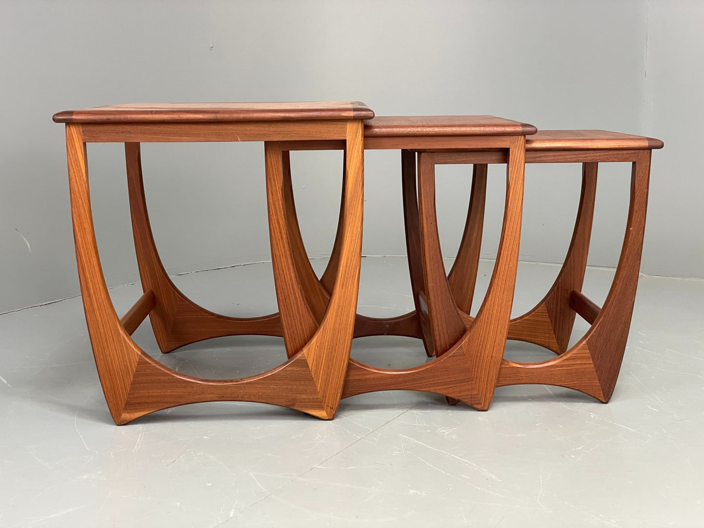 Vintage Teak Nesting Tables G Plan Astro 1960s Retro Mid Century Side Tables EB12062
