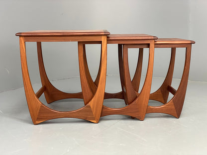 Vintage Teak Nesting Tables G Plan Astro 1960s Retro Mid Century Side Tables EB12062