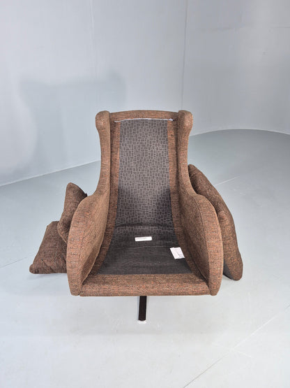 Vintage Fama Lenny Swivel Chair Modern Design Retro Mid Century Style EB12485