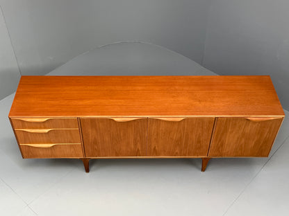 Vintage Teak Sideboard McIntosh 1960s Mid Century Drawers Shelves EB12876
