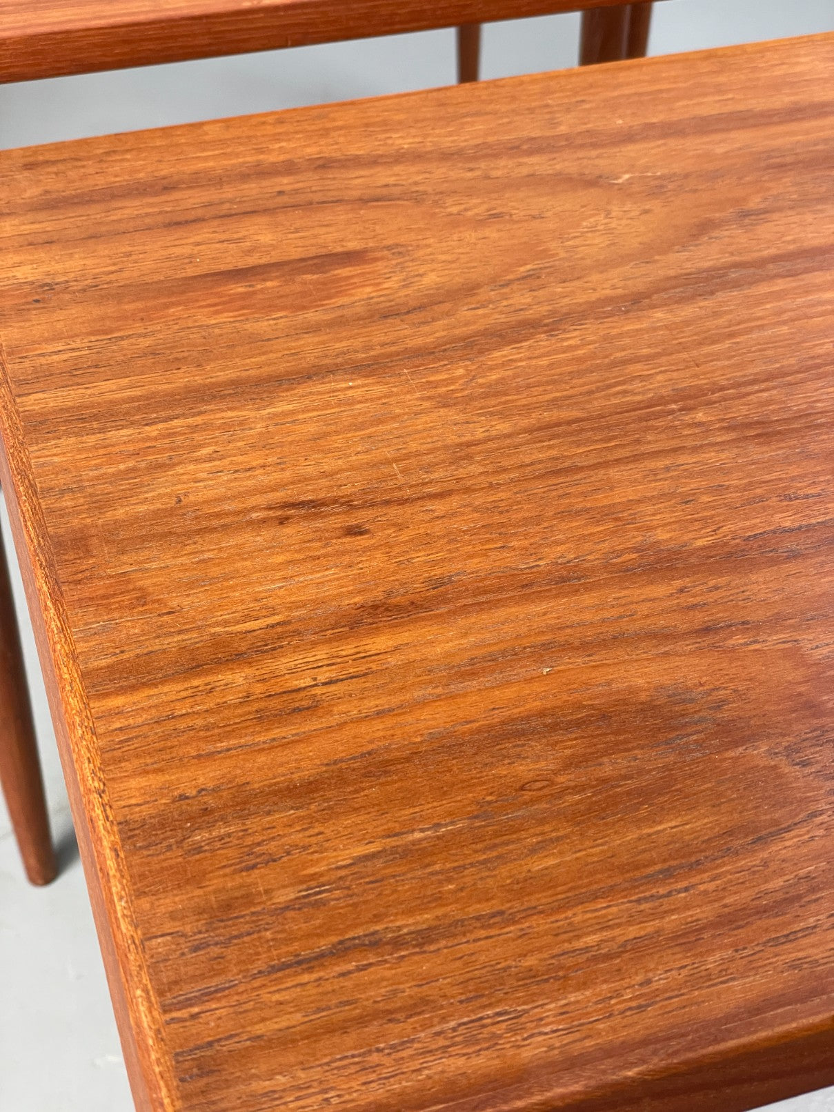 Vintage Teak Nesting Tables 1960s Mid Century By Stewart Griffiths Retro EB12501