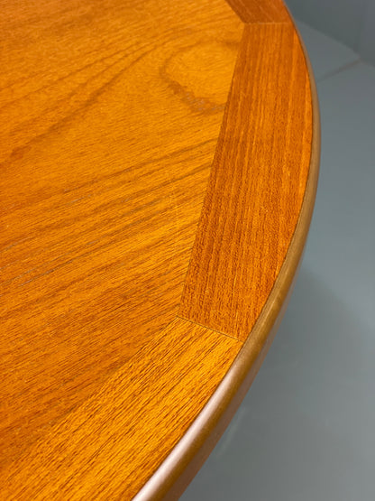 G Plan Dining Table Oval Teak Vintage Retro Extending Kitchen EB13143