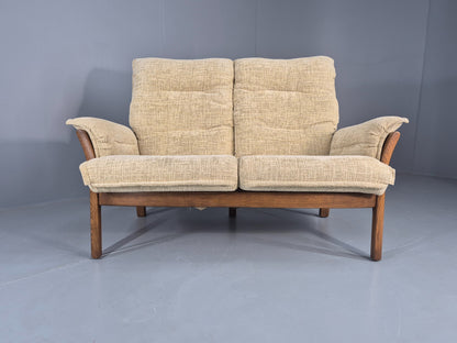 Vintage Ercol 2 Seater Sofa Saville Range 1990s Retro EB11960