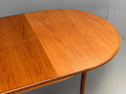 Vintage G Plan Dining Table Oval Teak Fresco Range 1960s EB11878