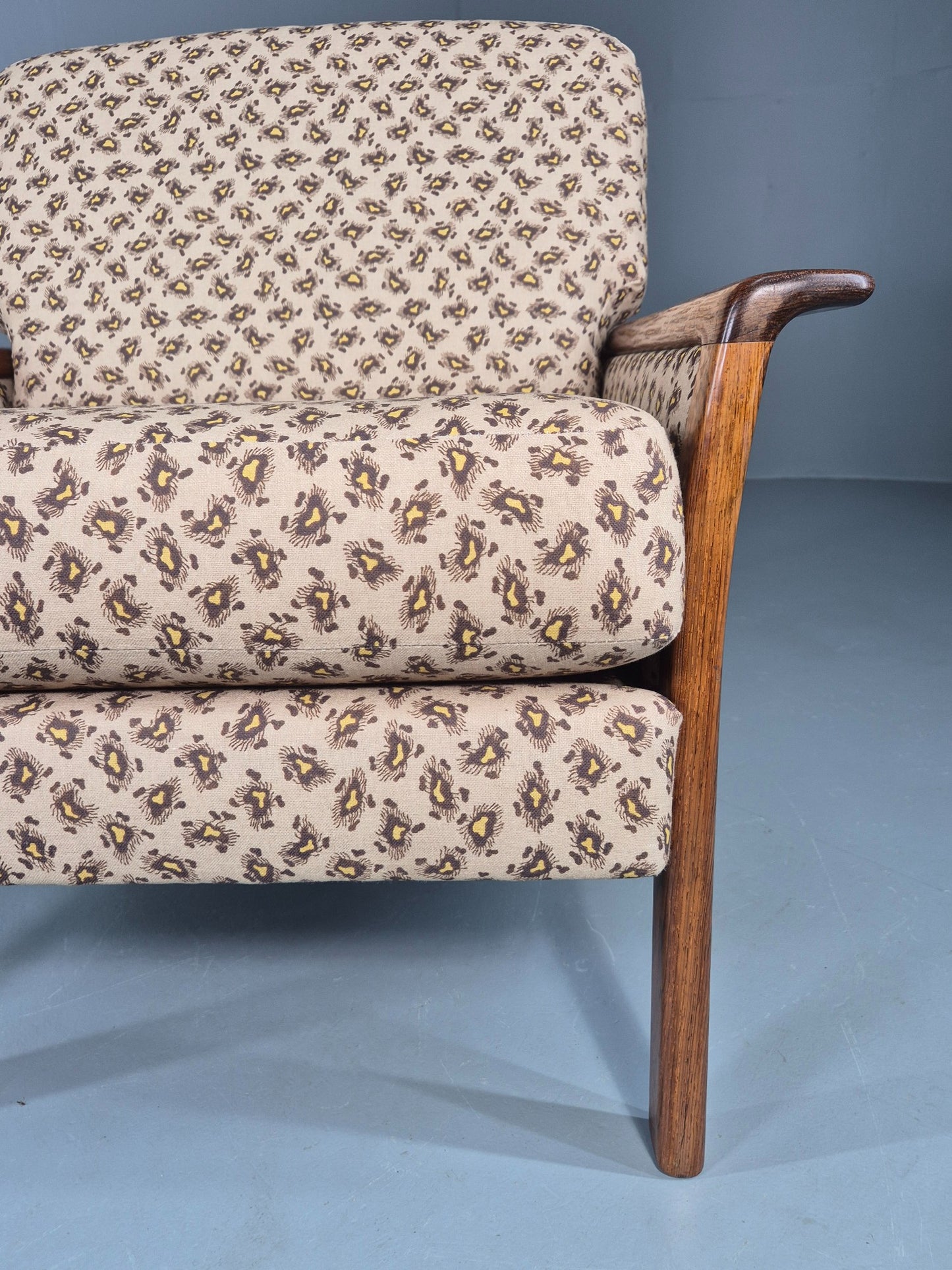 Vintage Mid Century Lounge Chair Brdr Andersen New Upholstery 60s Retro EB11132