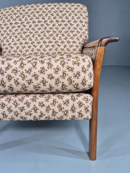 Vintage Mid Century Lounge Chair Brdr Andersen New Upholstery 60s Retro EB11132