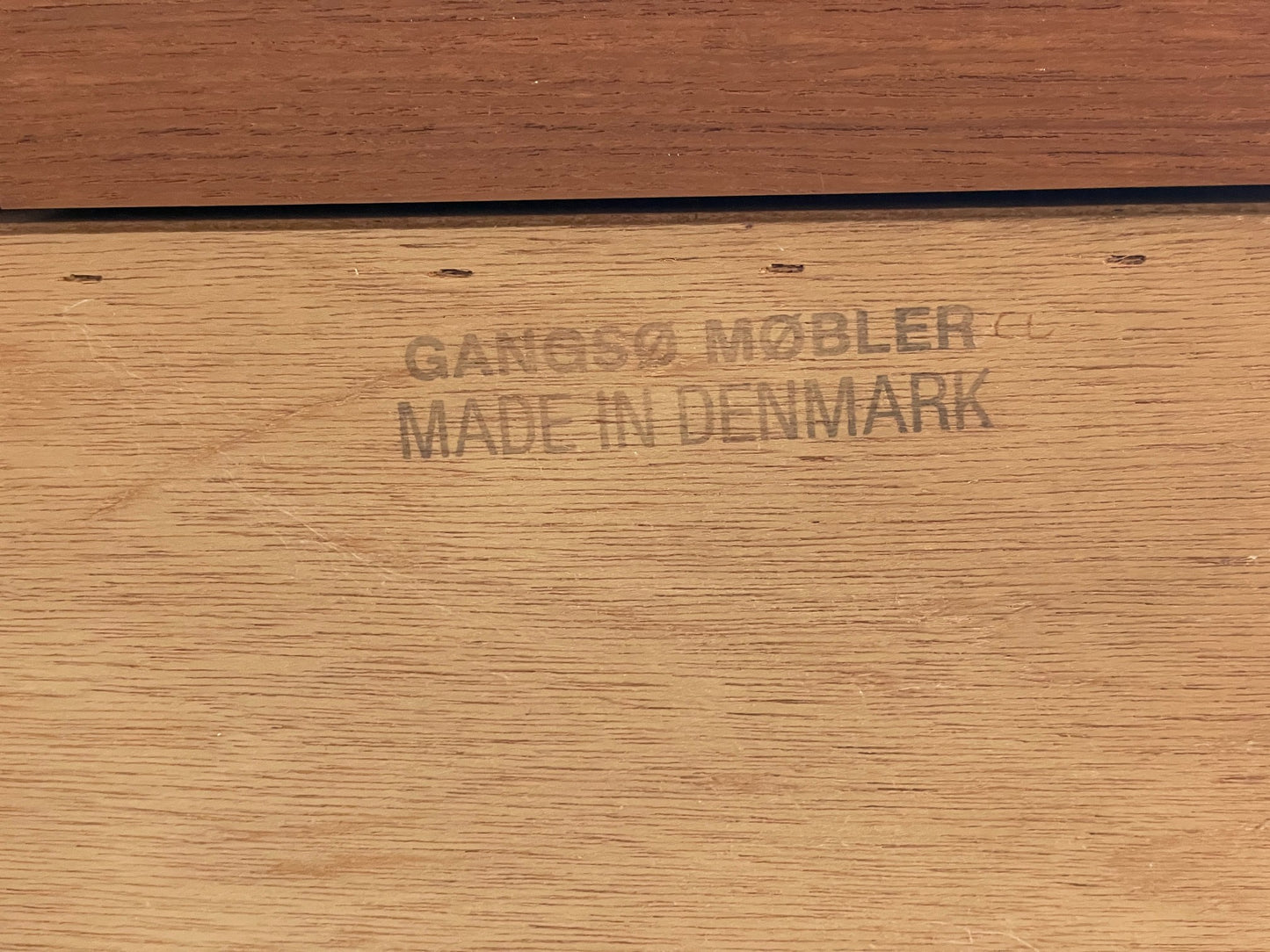 Vintage 1980s Teak Sideboard By Gangsø Danish Retro Shelving Drawers EB12075