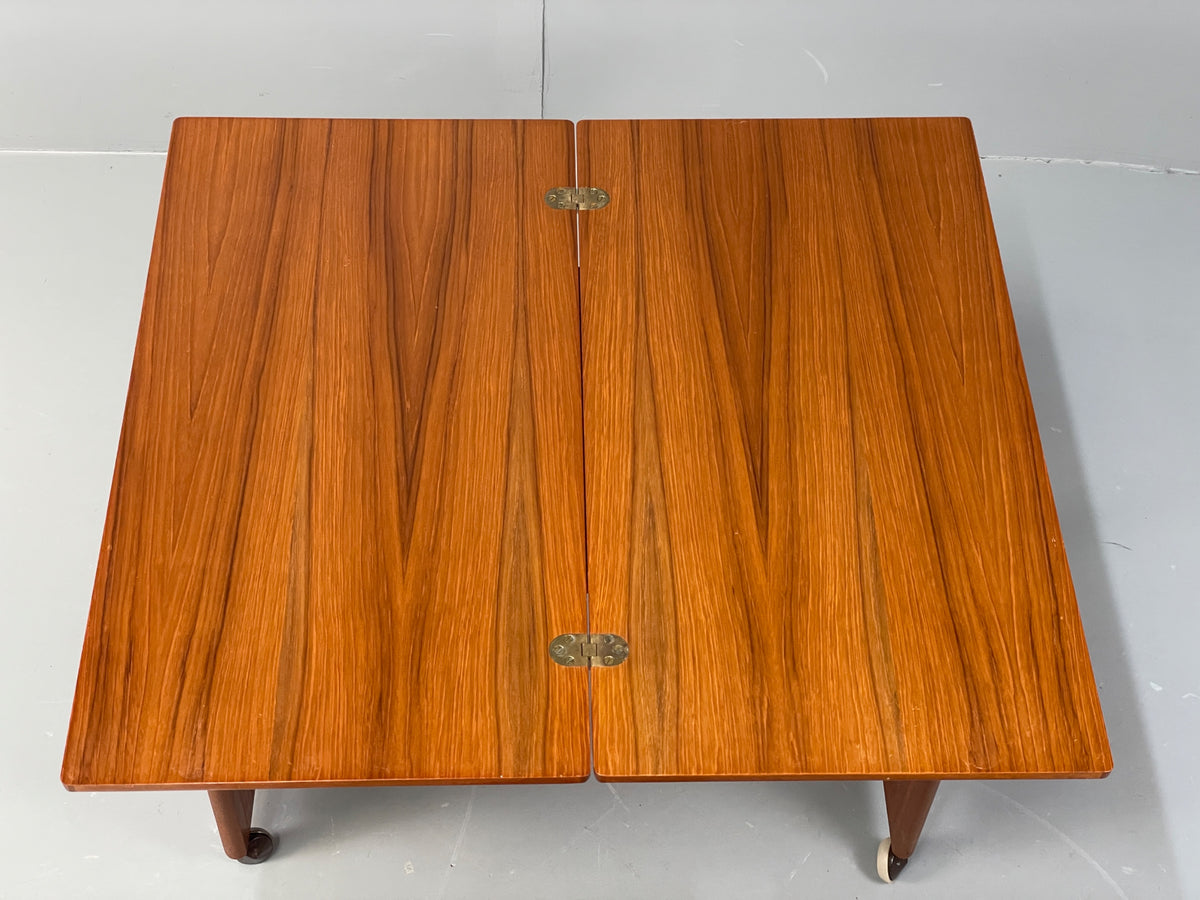 Vintage Teak Flip Table McIntosh Nesting Tables Mid Century 1960s EB12948