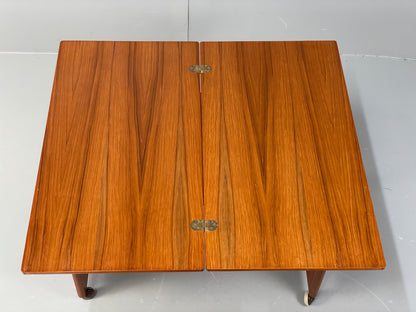 Vintage Teak Flip Table McIntosh Nesting Tables Mid Century 1960s EB12948