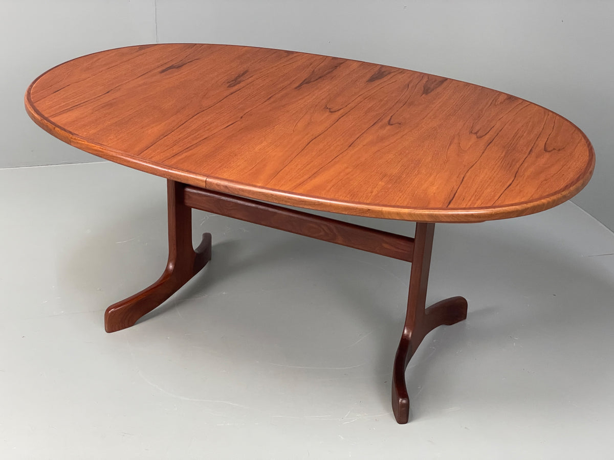 Vintage G Plan Dining Table Oval Teak Fresco Range 1960s Mid Century EB12942