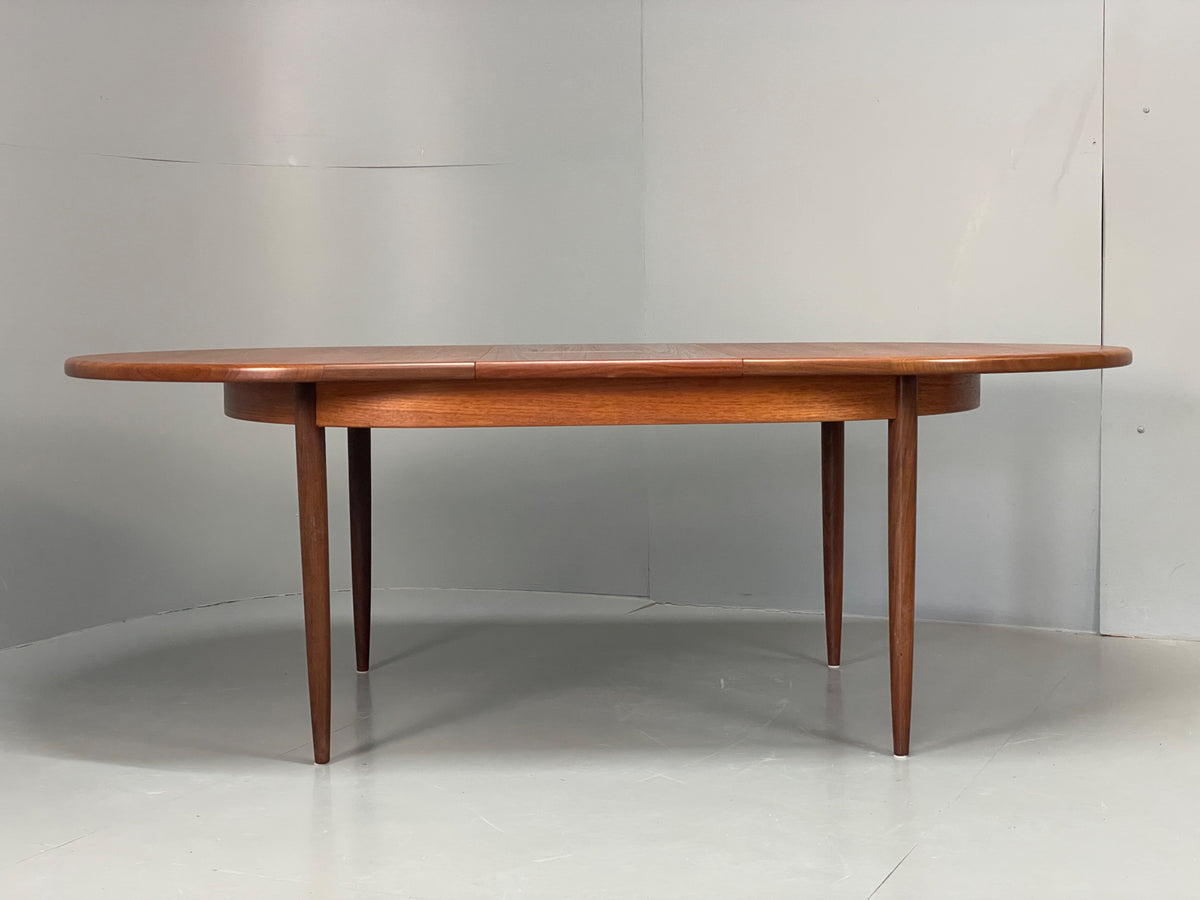 Vintage G Plan Dining Table Oval Teak Fresco Range 1960s EB13146