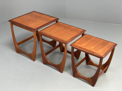 Vintage Teak Nesting Tables G Plan Astro 1960s Retro Mid Century Side Tables EB12062