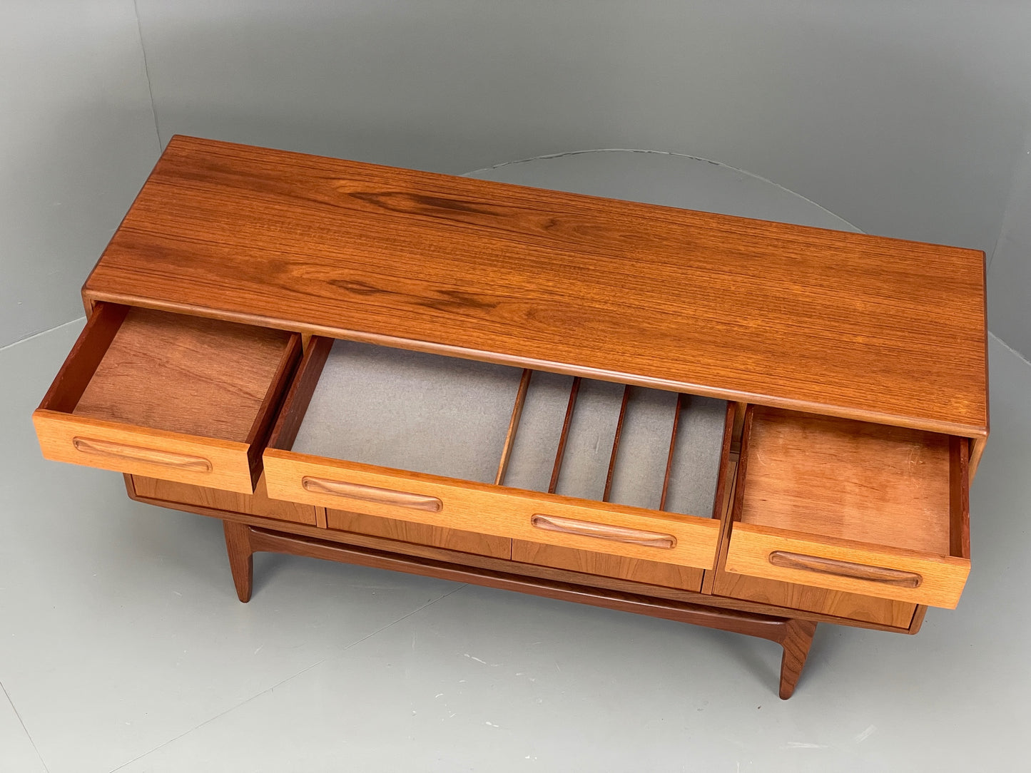 Vintage G Plan Sideboard Teak Fresco Mid Century Retro 1960s Shelving EB12895