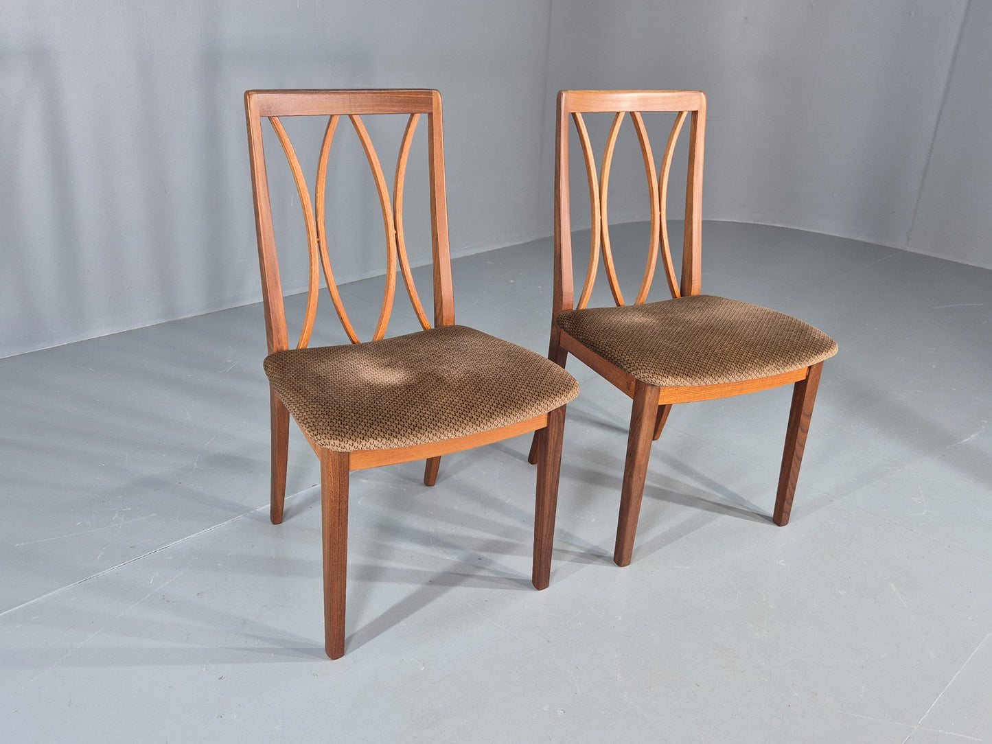 2 Vintage G Plan Dining Chairs 1970s Retro Original Condition EB12266