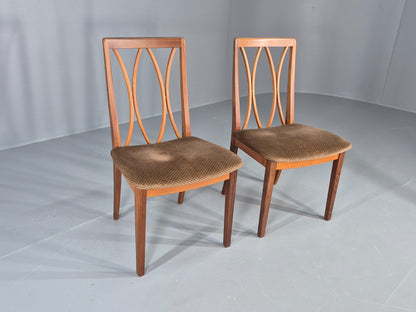 2 Vintage G Plan Dining Chairs 1970s Retro Original Condition EB12266