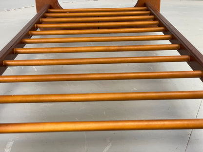 Vintage Danish Coffee Table Teak & Glass Retro 1970s Mid Century EB12304