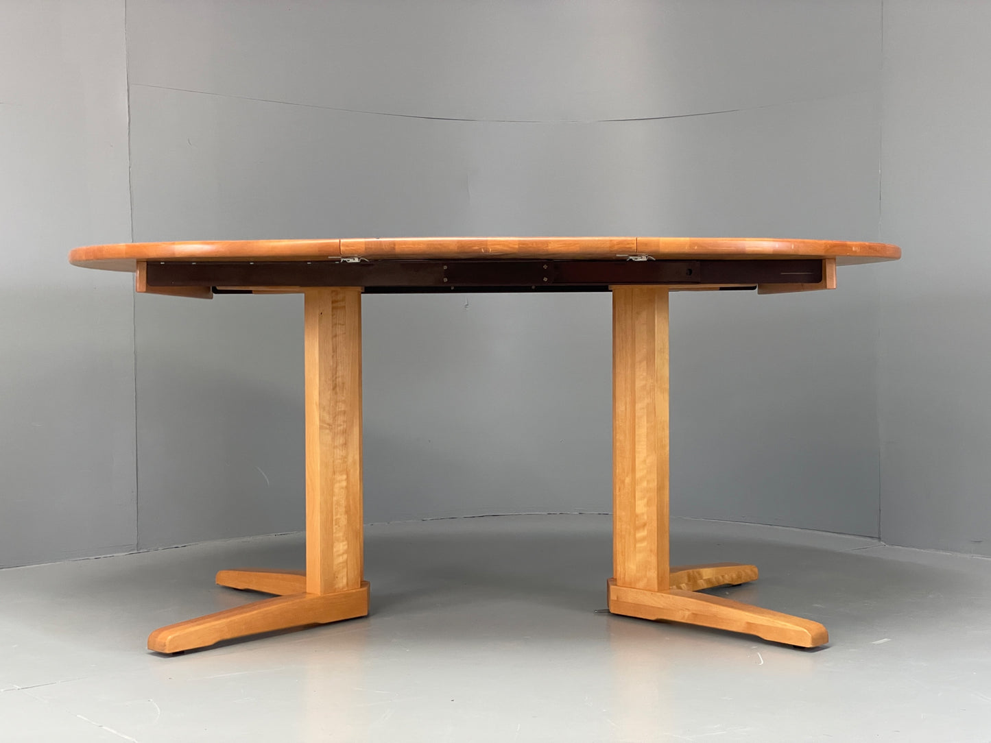 Vintage Extending Dining Table By Yngve Ekstrom For Stolab Swedish 1990s EB12885