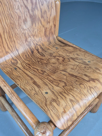 Vintage Brutalist Getama Chair Friis and Nielsen design 1970s Retro Eb12547
