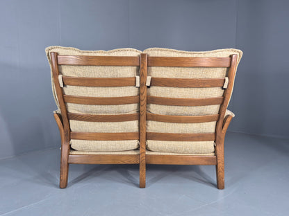 Vintage Ercol 2 Seater Sofa Saville Range 1990s Retro EB11960
